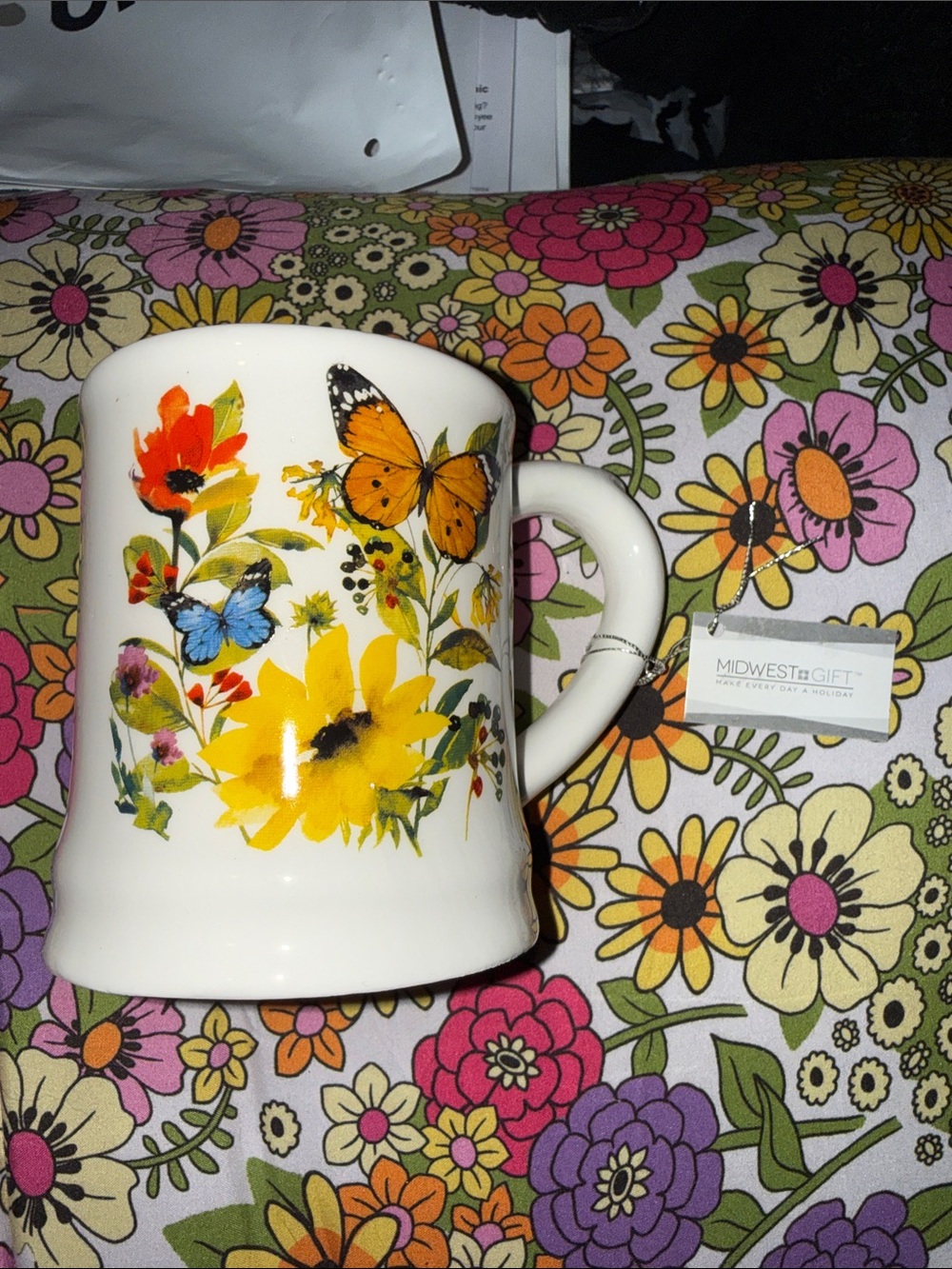 Butterfly & Welcome Butterflies Mug! (New)